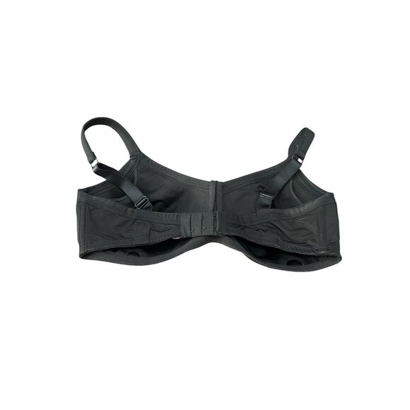 Amoena Lara Mastectomy Bra 38 D Black Wire Free Seamless T-Shirt Bra Intimate - Picture 2 of 9